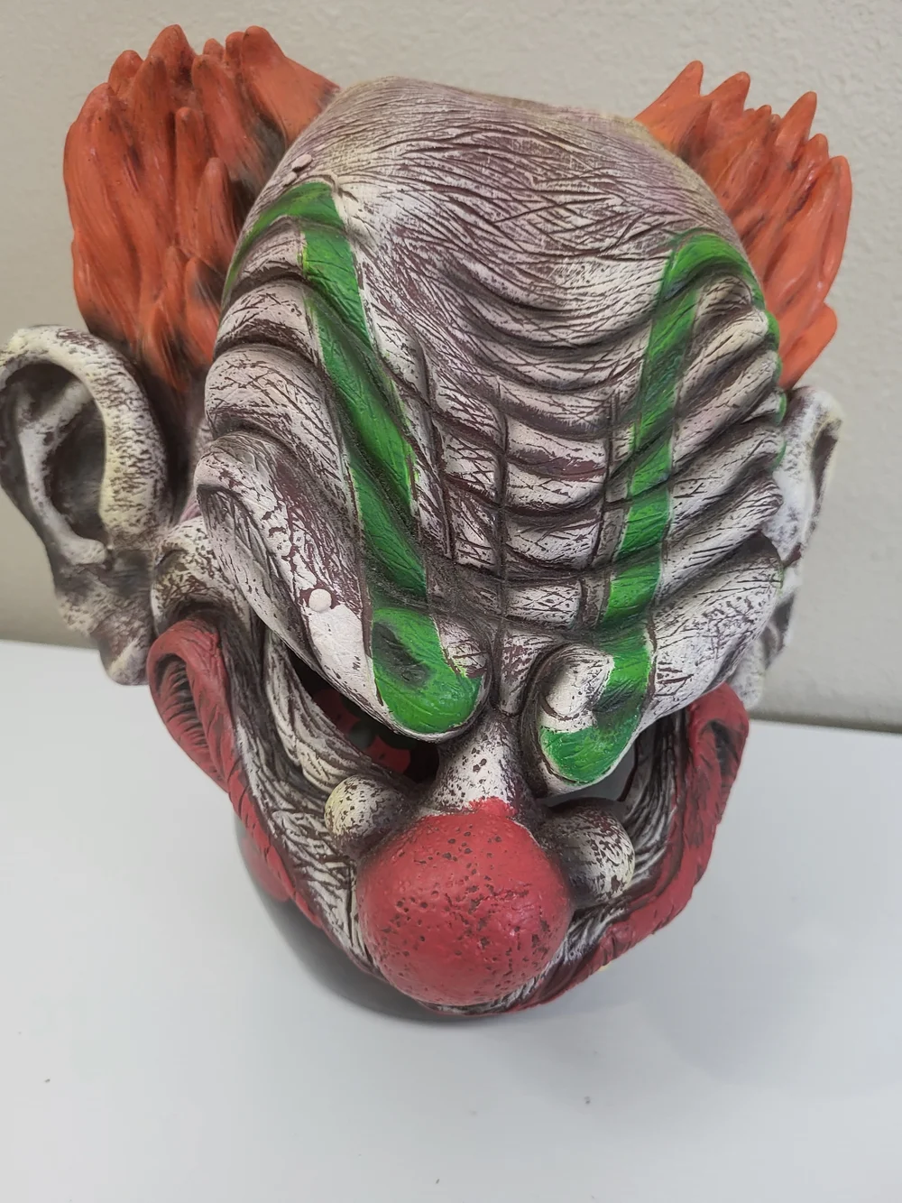 Halloween Costume Evil Scary Clown Mask 2001 Fright Asylum